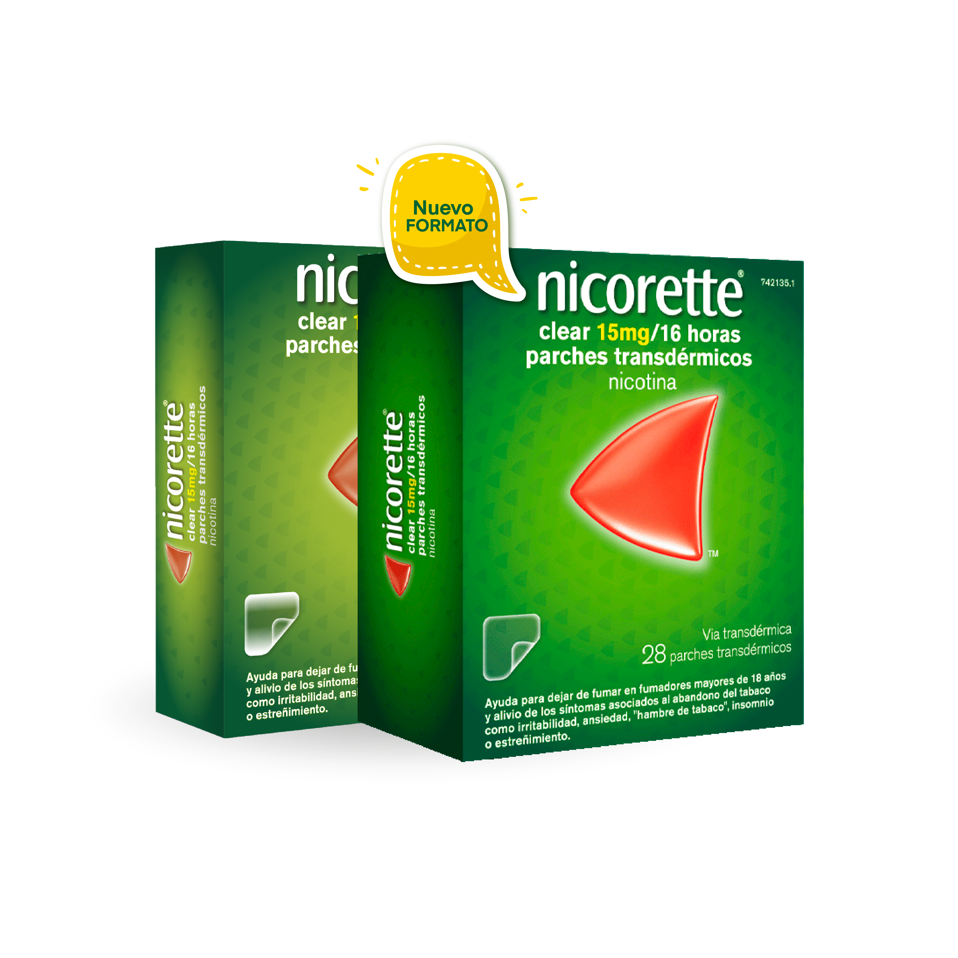 Nicorette Parches Transdérmicos Nuevo Formato