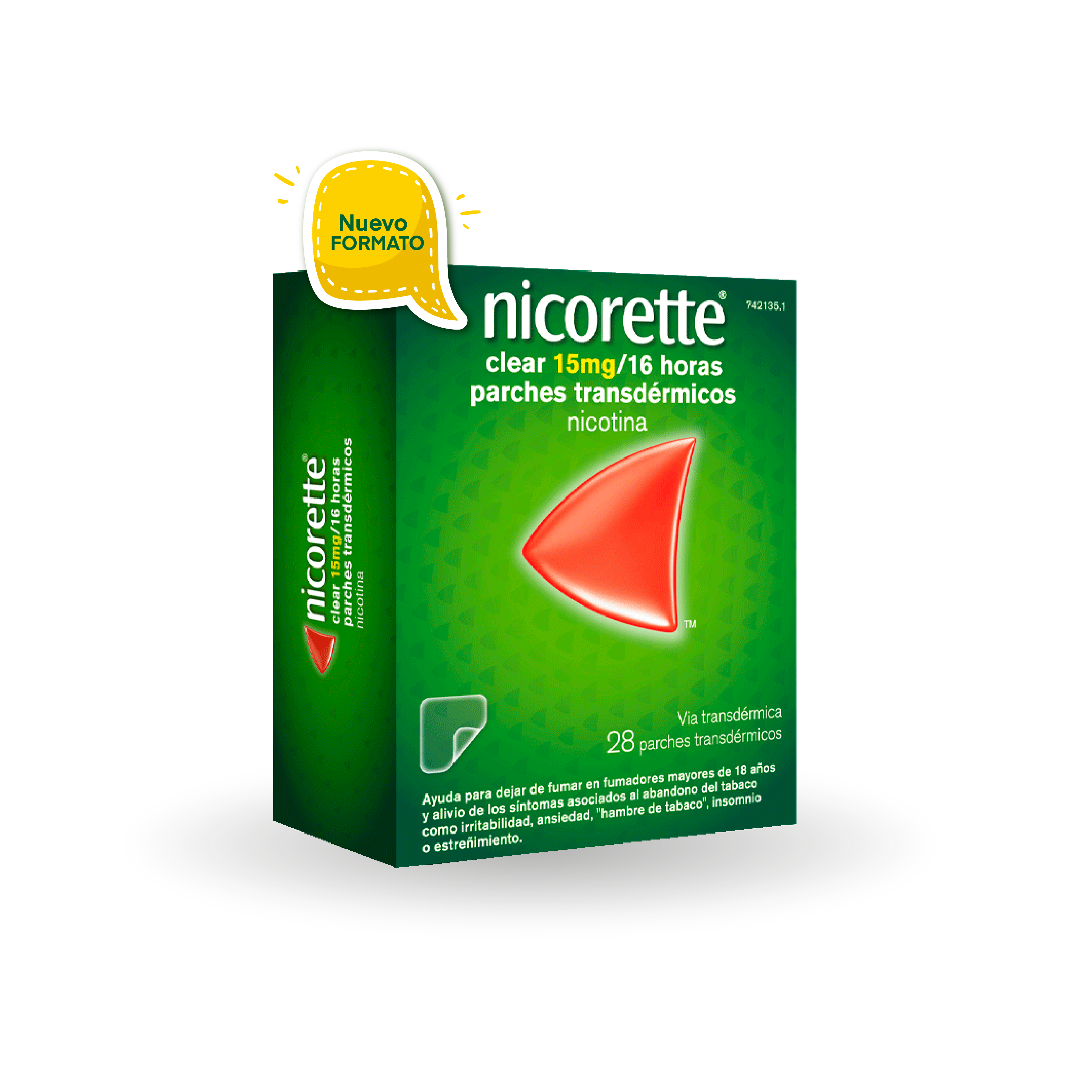 Nicorette Parches Transdérmicos Nuevo Formato